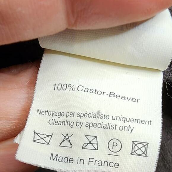 Lanvin 2006 River Collection Castor Beaver Collar Wool Blend Coat 40 - Picture 7 of 15